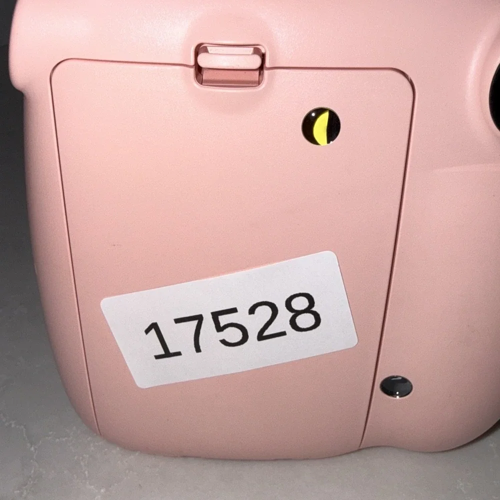 Fuji Instax Mini 7 + Plus Camera Light Pink Tested and Working